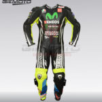 VR46 valentino rossi motorbike racing ce armoured leather perforated suit 1