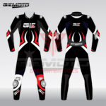 giemoto suit racing blacik red