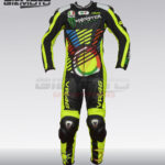 Valentino rossi VR46 motorbike racing leather suit