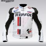 Honda Repsol Motorbike Motorcycle Racing Leather Jacket