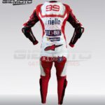 Jorge Lorenzo 2017 Motorbike CE Aromoured Racing Leather Suit Back