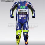 Valentino rossi 2016 motorbike racing protective armoured leather suit z