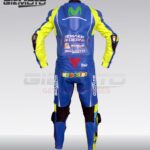 Valentino rossi 2017 motorbike motorcycle racing protective leather suit back