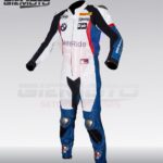 leon haslam bmw motocard motorbike motorcycle racing leather suit