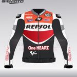 marc marquez honda repsol motorbike motorcycle raicng leather jacket