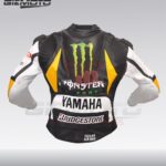 yamaha monster energy motorbike motorcycle racing leather jacket back