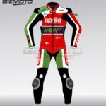 Aleix espargaro aprilia now tv 2017 motogp motorbike racing leather jacket