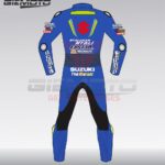 Andrea Iannone Suzuki Ecstar Motogp 2018 Motorbike Racing Leather Suit Back