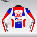 Jack Miller Ducati Alma Paramac MotoGp 2018 Motorbike Racing Leather Jacket Back