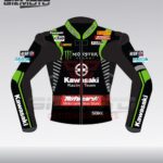 Jonathan Rea Kawasaki Ninja Motocard SBK 2018 Motorbike Racing Leather Jacket