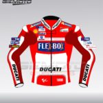 Jorge lorenzo ducati flexbox motogp 2017 motorbike racing leather jacket