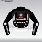 Kawasaki ninja winter test motorbike racing leather jacket back