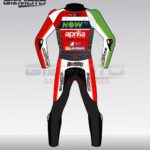 Scott Reddings Aprilia Racing NowTv MotoGp 2018 Motorbike Racing Leather Back