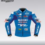 aleix espargaro 201 suzuki esctar motogp motorbike racing leather jacket