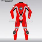mv agusta racing protective armoured perforated leather suit